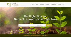 Desktop Screenshot of nutrientstewardship.org